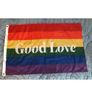 Aly & AJ "Good Love" Rainbow Pride Flag